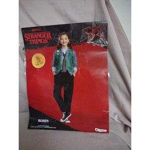 Girls Youth Stranger Things Robin Halloween Costume Large 10-12